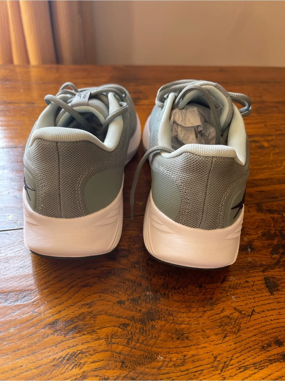 NEW  Reebok Men's Mesh Running Sneakers - Sage Green